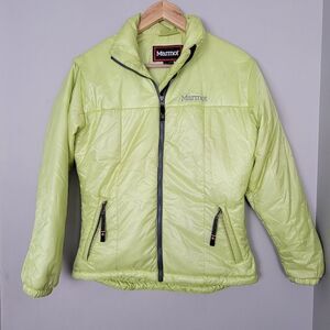 Marmot Puffer Ski Jacket Green XS